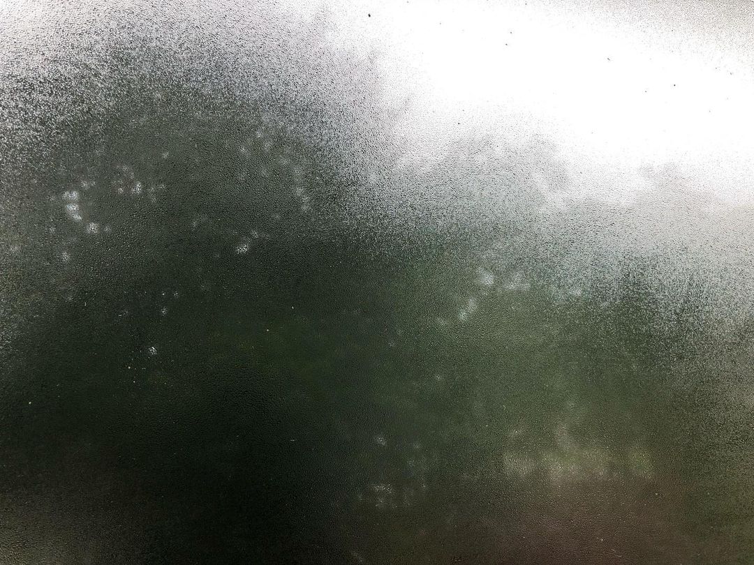 frost on a window